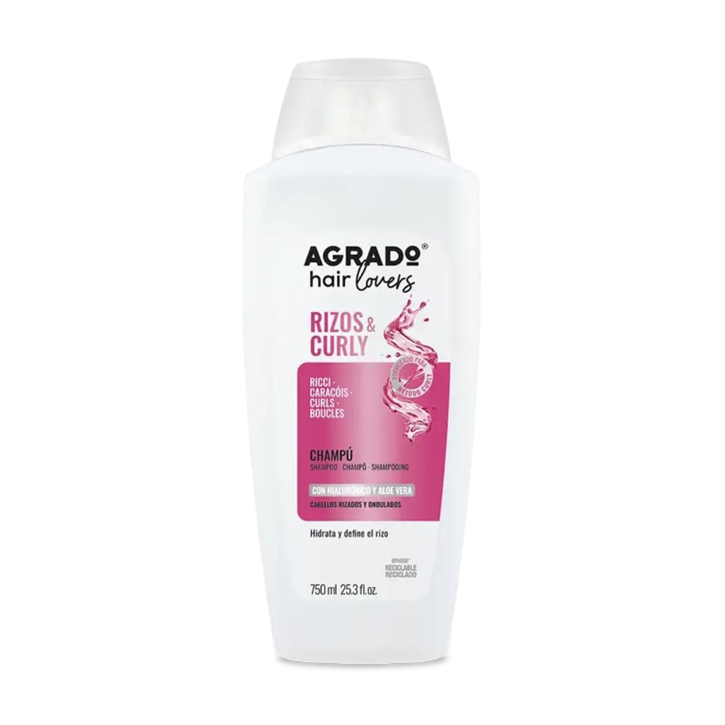 Шампунь Agrado Shampoo Curly для кучерявого волосся, 750 мл